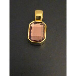 Joan Rivers Octagonal Purple Pendant (Pendant Only)